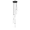 Z-Lite Farrell 5 Light Chandelier, 12in. W x 11in. H, Matte Black 3043P6-5R-MB - alternate 4